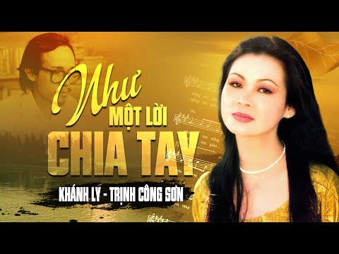 Như một lời chia tay Sheet - Khánh Ly