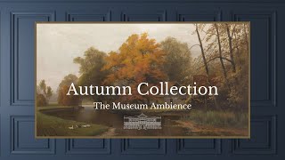 Vintage Autumn Landscape • Vintage Art for TV • 2 hours of painting • Autumn Ambience