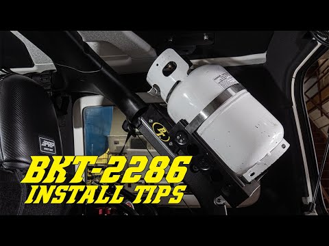 11 lb Propane Tank Bracket Install Tips - Power Tank