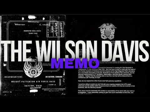 The Wilson Davis Memo and US Secret UFO Reverse Engineering Programs