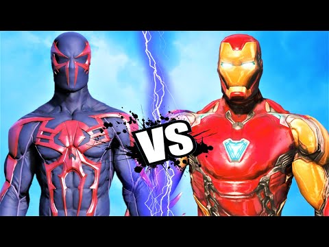SPIDER-MAN 2099 vs IRON MAN - Epic Battle