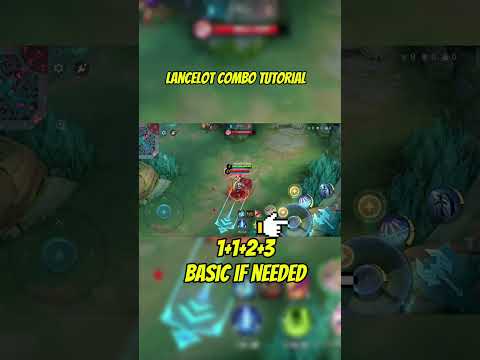 Lancelot Basic Combo Skill Tutorial #mobilelegends #mlbb #tutorial