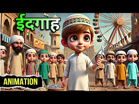 ईदगाह Class 11 | idgah class 11 hindi animation | idgah class 11 hindi one shot | explanation