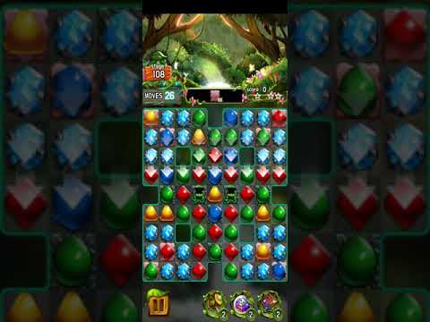 Jewel Diana 💎 - Jewels & Gems Match 3 Puzzle 2021 Level 108 ⭐⭐⭐no Booster 👑 Android Gameplay ✅