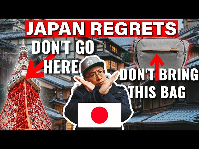 My Biggest Japan Regrets | Don't Make These Mistakes In Japan
