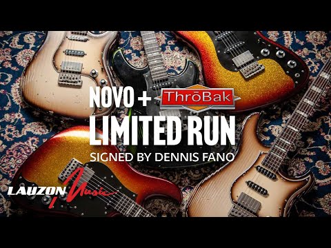 Novo Guitars Limited Run Idris HSS mit Throbak Pickups – Nur bei Lauzon Music!