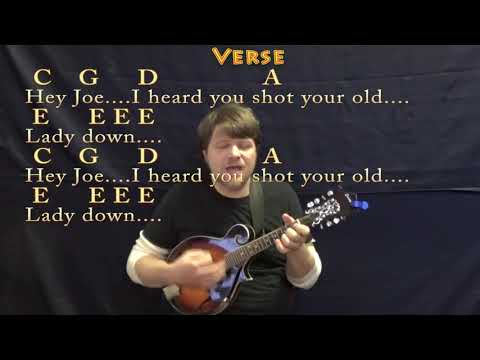 Hey Joe (Traditional) Mandolin Cover Lesson with Chords & Lyrics