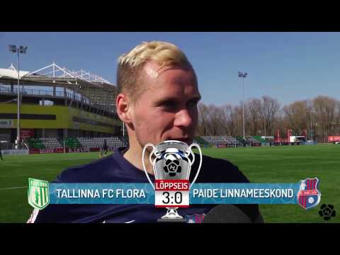 6. voor 2017: Tallinna FC Flora - Paide Linnameeskond  3:0 (1:0), Frolovi intervjuu