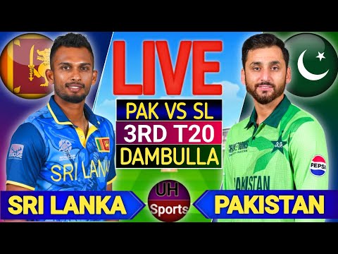 Pakistan vs Sri Lanka 3rd T20 - Live Cricket Score Commentary  | PAK vs SL, SL Batting