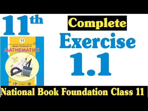 Class 11 Maths Chapter 1 Exercise 1.1 | Ex 1.1 Class 11 | 1.1 Maths Class 11 | NBF | Fazal Academy