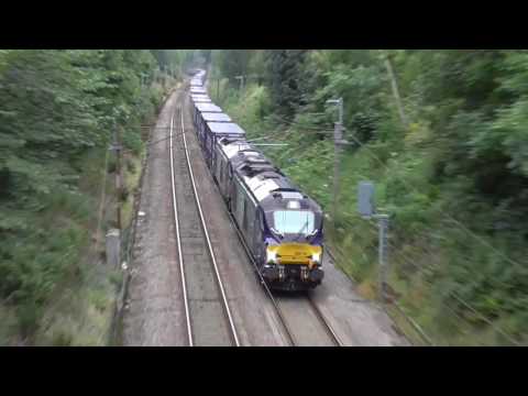 68018/68020 4m48 Mossend - Daventry Tesco Train, Sun. 21st August 2016