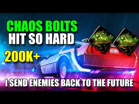CHAOS BOLTS HIT SO HARD IM SENDING ENEMIES BACK TO THE FUTURE - I SENT THIS PALADIN TO OLD EXPANSION
