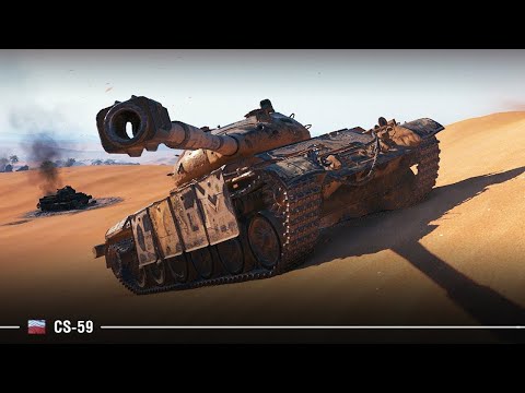 CS-59 - В ПОГОНЕ ЗА ТРЕМЯ ОТМЕТКАМИ НА ОДНОМ ИЗ ЛУЧШИХ СТ! #worldoftanks #миртанков #wot #3отметки