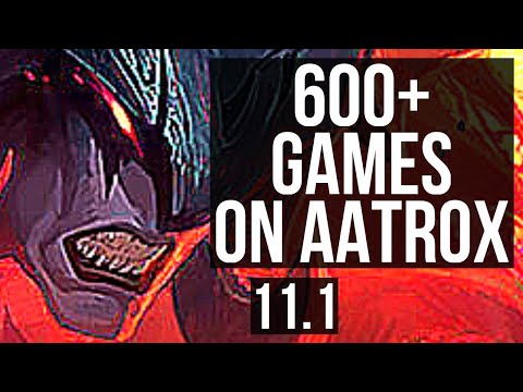 AATROX vs VOLIBEAR (TOP) (DEFEAT) | 7 solo kills, 600+ games | BR Diamond | v11.1