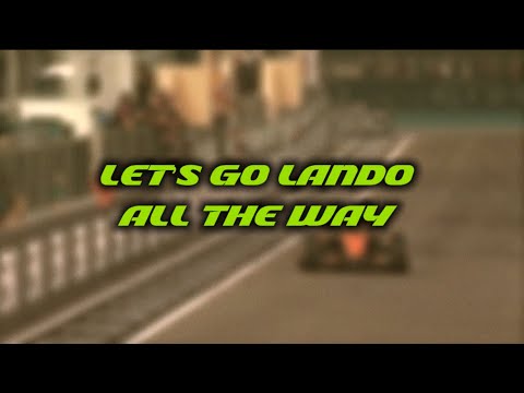 Lando Norris Song - Let’s Go Lando All The Way (Lyric Video)