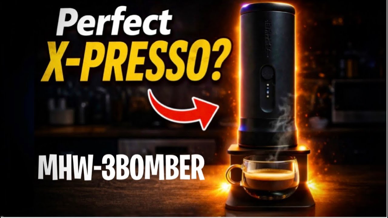 This Portable Espresso Machine Blew Me Away 😳 (X-Press58 from MHW-3BOMBER Review)