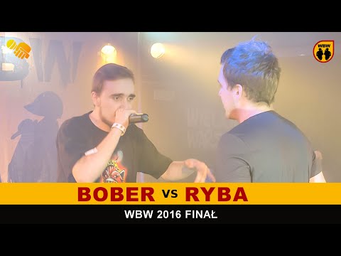 Bober 🆚 Ryba 🎤 WBW 2016 Finał (freestyle rap battle) Półfinał