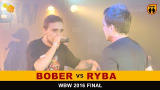 Bober 🆚 Ryba 🎤 WBW 2016 Finał (freestyle rap battle) Półfinał