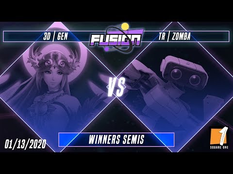 Fusion #6 - 3D | Gen (Palutena) Vs. TR | Zomba (ROB/Link) - Winners Semis - Smash Ultimate