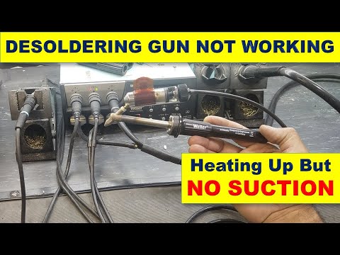 [432] How to Fix Desoldering Gun Not Desoldering - WELLER WR3M DSX 80