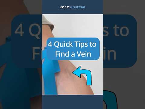 💉 How to Find the Perfect Vein Every Time! #NursingTips #IVSkills #NCLEX
