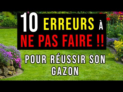 , title : '10 ERREURS à Éviter pour Réussir son GAZON du Premier Coup !! Astuces de Pro +1 Bonus😜'