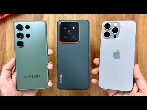 Xiaomi 14 Pro vs iPhone 15 Pro Max vs Samsung S23 Ultra