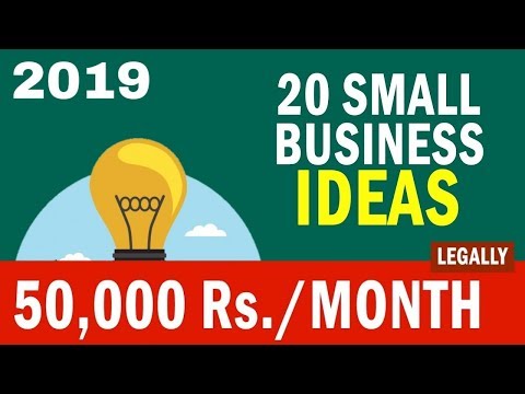 20 Small Business Ideas To Earn 50,000 Rupees Per Month || Earn Money online 2019 Video