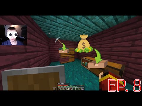 Building a Storage Room!  | Nether Survival Ep.8