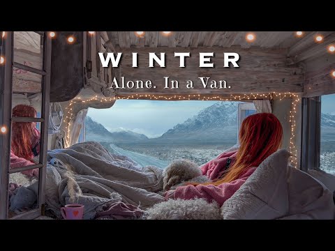 How I'm Surviving my First Winter Living in a Van 🥶❄️