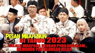 Download lagu Pesan Mbah Nun 2023 - Memohon pertolongan Allah, Cak Nun Di Trenggalek mp3