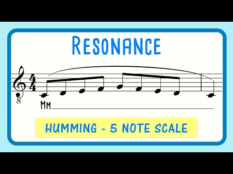 Humming Vocal Warm Up - Improve Pitch and Resonance - Male Voice