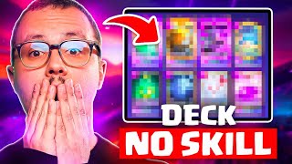 Il est top 10 monde avec LE deck no skill ! - Deck Guide by Ouahleouff