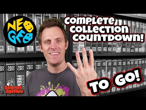 Neo Geo MVS Collection Countdown: 4 Carts to Go!