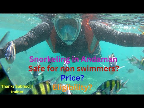 Snorkeling in Elephanta beach, Havelock Island, Andaman. Price? Eligibility? Safe for non swimmer?