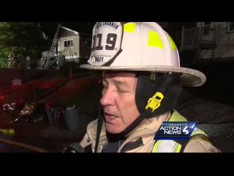 Homeowner taken to hospital after Castle Shannon fire