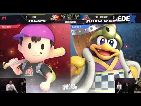 Game Nest Smash It Up: Fow (Ness) vs eGG | Big Mike (King Dedede) - Winners Qtrs