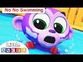 No No Swimming Safety Tips With Milo The Monkey Kids Songs And Nursery Rhymes By Little Angel