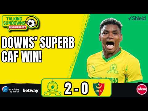 Cardoso Sends Strong Message To Downs Fans! | Sundowns 2-0 MC Alger