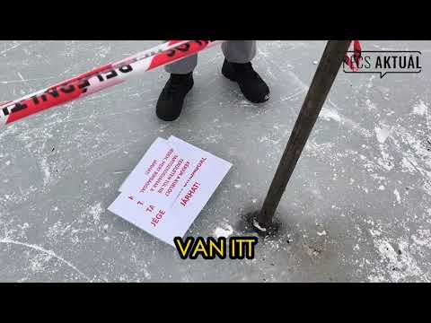 Hat fiatal alatt szakadt be a jég az Orfűi Pécsi-tavon!