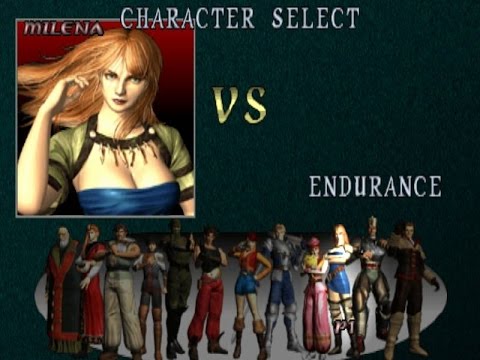 Destrega Character Select