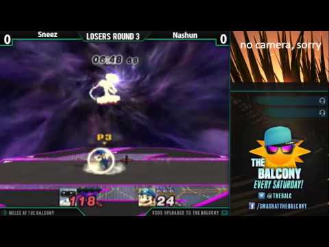 PM @ the Balcony 95 - Losers R3 ft. Sneez (R.O.B) VS Nashun (Mario)