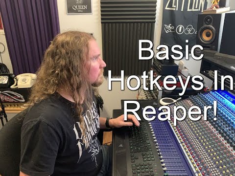 Reaper's Basic Hotkeys