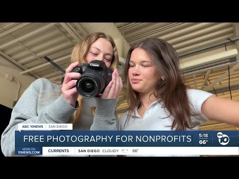 Highschool students offer free photography services to local nonprofits