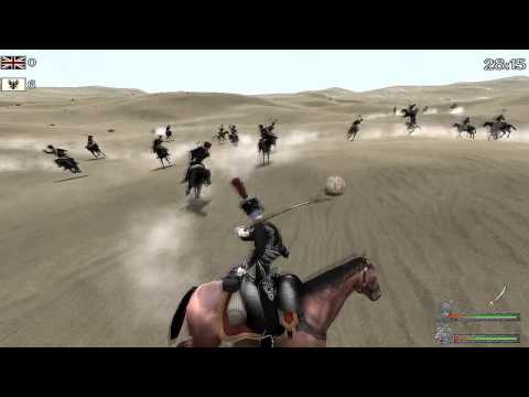2Lhr vs 10th JBH - Kavallerie Duell - Napoleonic Wars [HD]