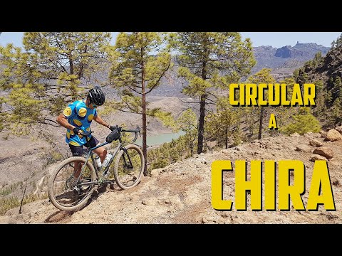 Circular de Chira en bicicleta de gravel bike en Gran Canaria
