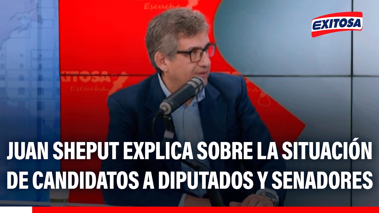 🔴🔵 Juan Sheput explica sobre la situación de candidatos a diputados y senadores por País Para Todos