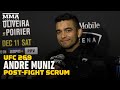 Andre Muniz Knows He Can Submit Israel Adesanya, Calls Out Darren Till | UFC 269 | MMA Fighting