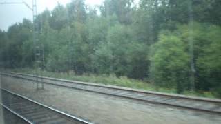 preview picture of video 'IC 63 passes Ylöjärvi ex station by 160 km/h'