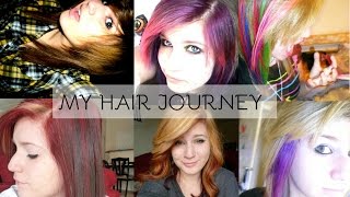 MY CRAZY HAIR COLOR JOURNEY / 2007-2015